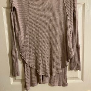 Lavender/ Gray long sleeve top by Free People